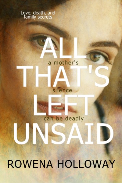 All That's Left Unsaid. A suspense novel set in Italy with a twist that will keep you guessing